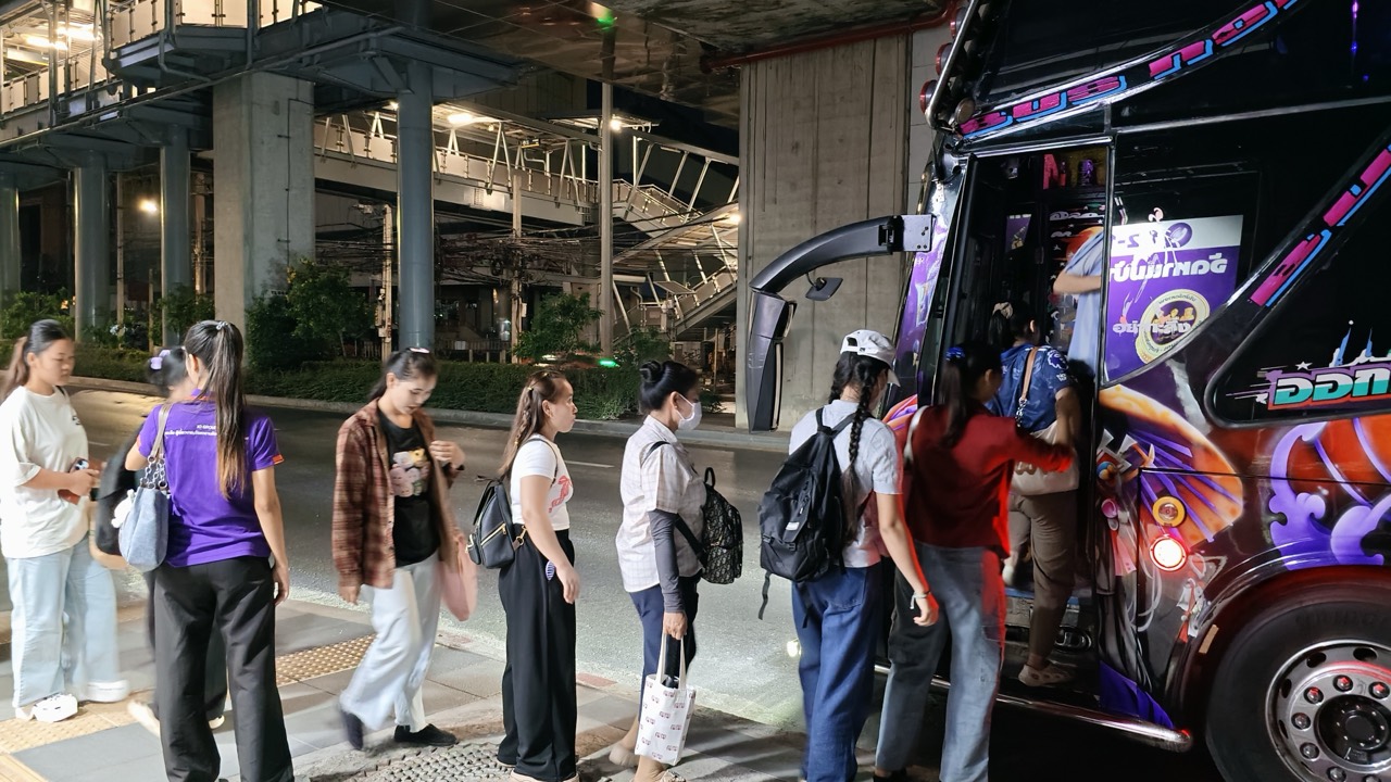 ทีมงาน JOWORK98 จัดส่งและตรวจสุขภาพแรงงาน